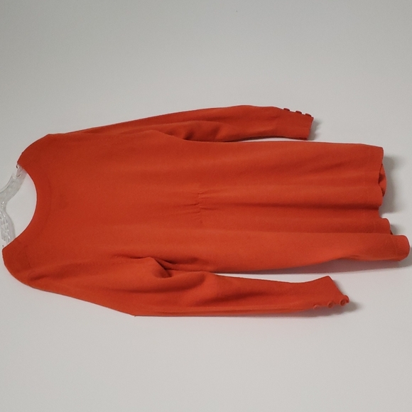 Avenue lightweight orange cardigan sweater - Picture 12 of 14